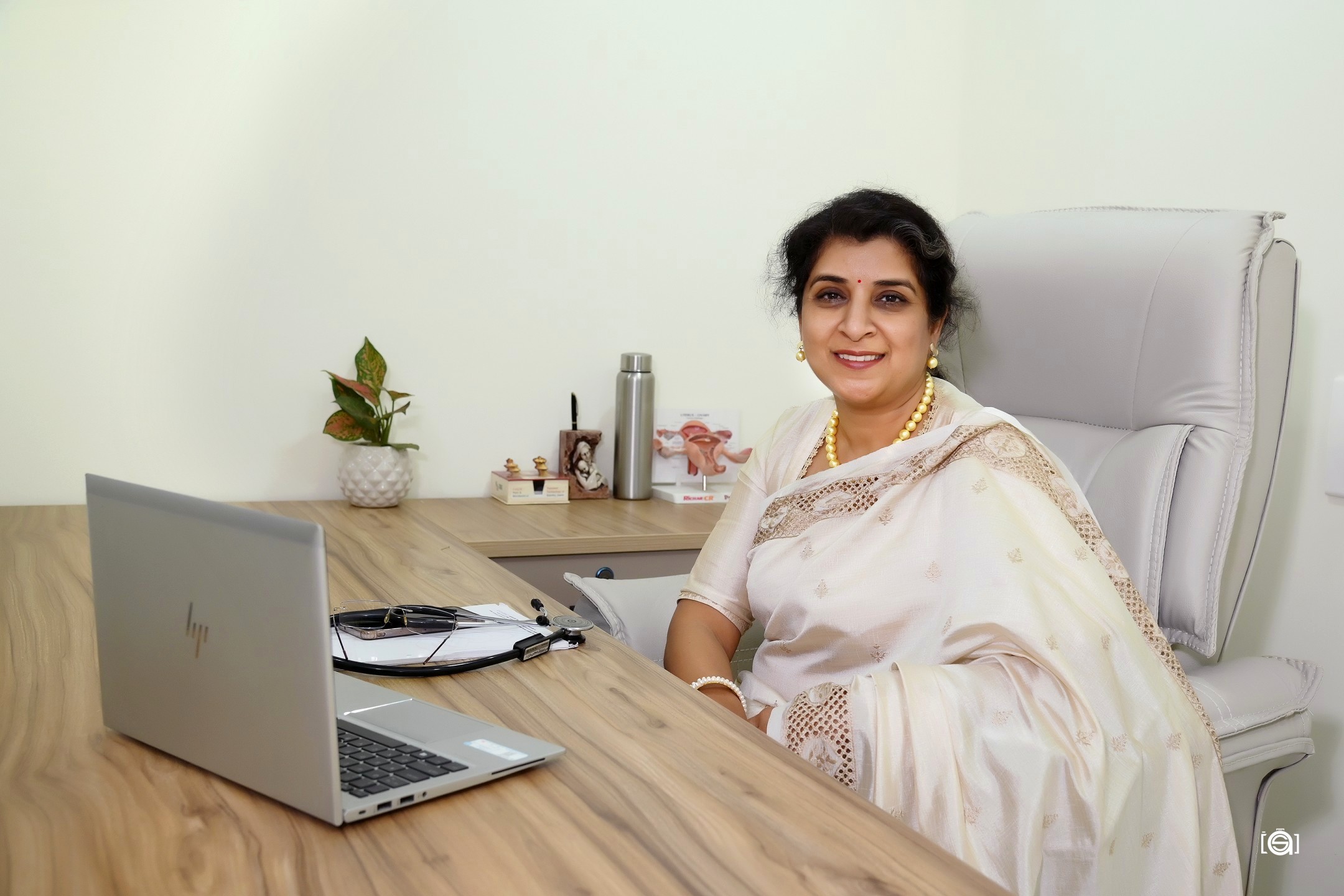 Dr. Shweta Agarwal, Founder & Lead Fertility Specialist, at Aansh Hospital & IVF Center, Chandrapur
