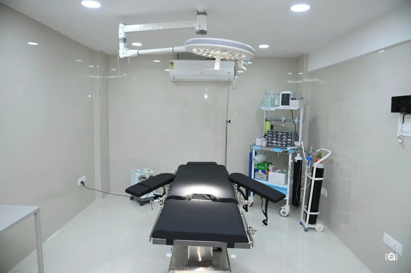 Modular operation theatre at Aansh Hospital & IVF Center, Chandrapur